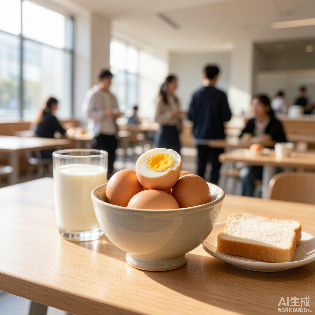 外国语学校学生营养早餐 Student Breakfast